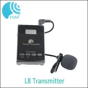 Drahtloser Audiosystem-Reiseführer-Handübermittler des Reiseführer-L8 für Touristen