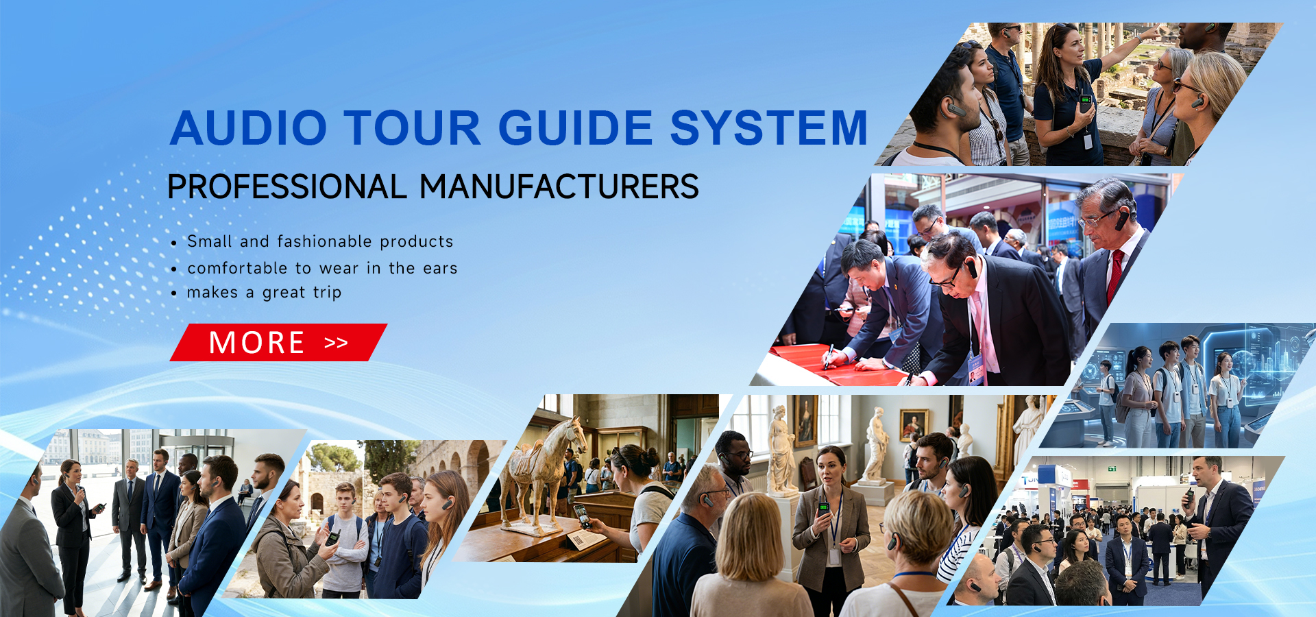 Qualität Audio-System für Reiseleiter Fabrik