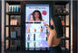 Schuhe/Wand-LCD-Bildschirm-Schwarz-Farbe des Taschen-interaktiven Videos für Speicher-Hochleistung